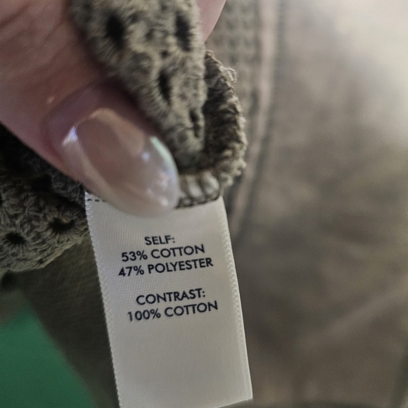 BKE Large Women's Mineral Wash Jacket with Mesh Detail 28 PTP - Picture 3 of 4